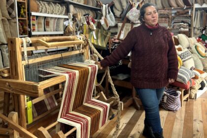 Emprendimiento de la ruta del tejido en Tucumán