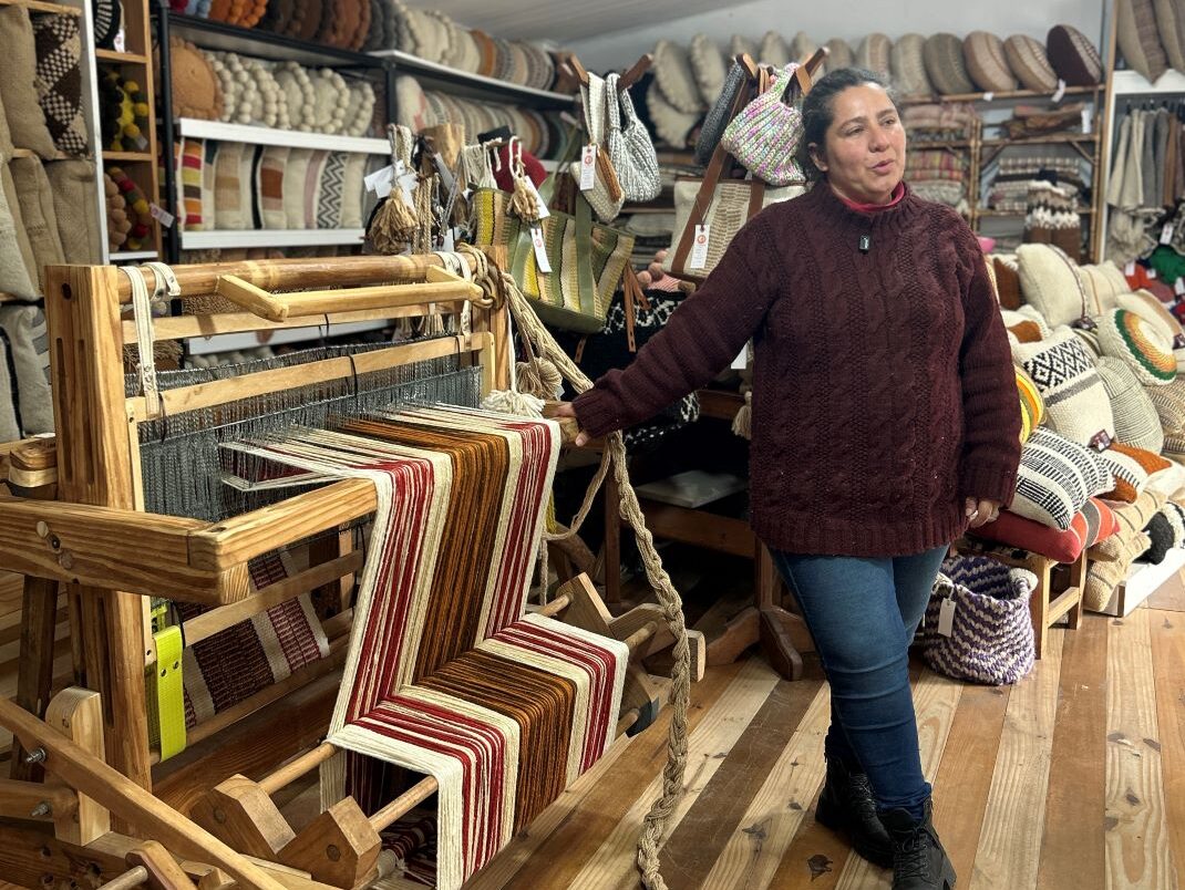 Emprendimiento de la ruta del tejido en Tucumán