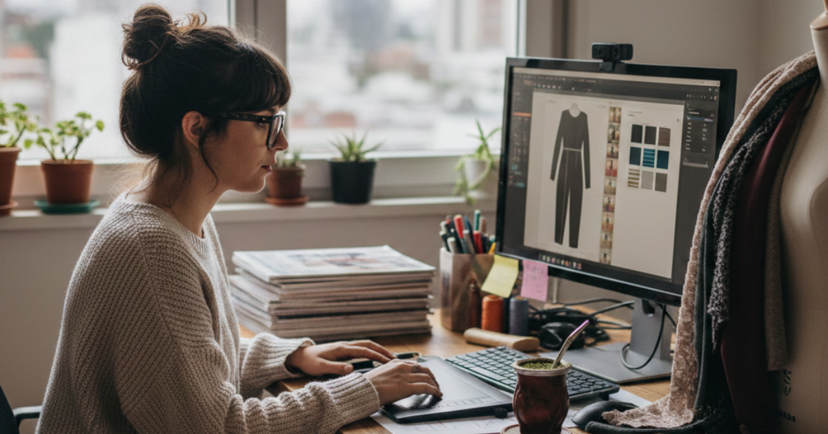 BUSQUEDA LABORAL DISEÑADORA DE INDUMENTARIA FREELANCE