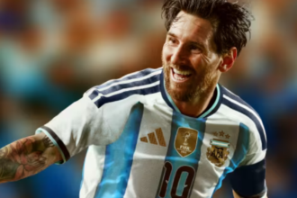 MESSI CON CAMISETA SELECCION ARGENTINA FUTBOL