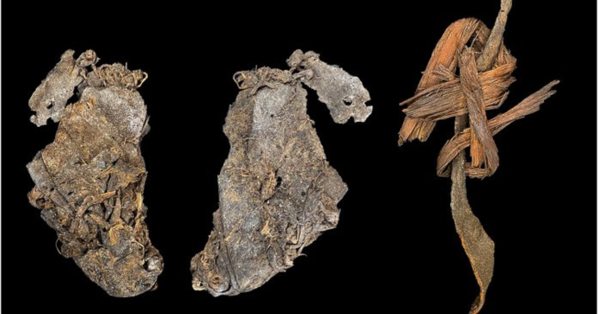 OBJETO COSIDO MAS ANTIGUO DEL MUNDO