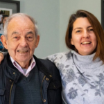 DOMINGO PONTE Y SU HIJA DE LA FABRICA TEXTIL PONTEX FORMOSA