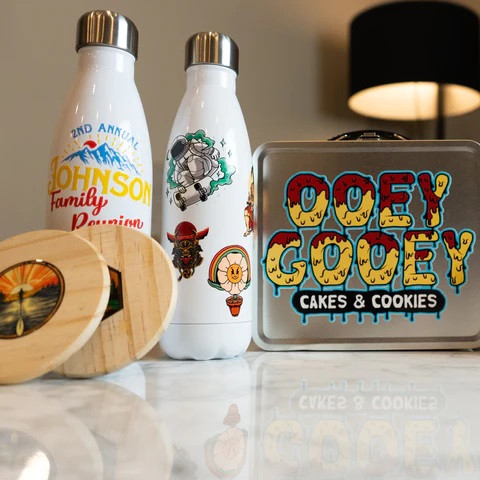 DTF UV EN PRODUCTOS DE MERCHANDISING