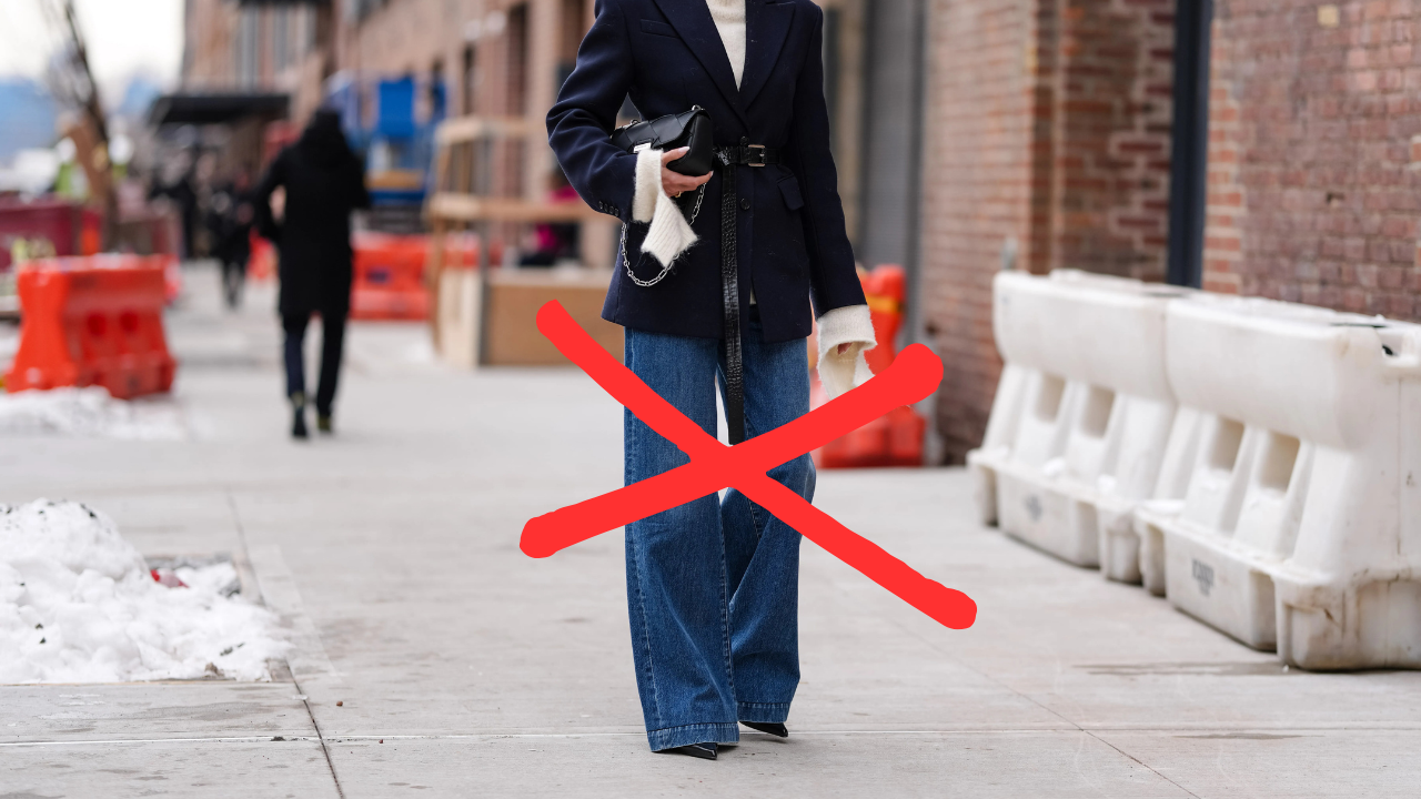 EL FIN DE LOS WIDE LEG JEANS PARA EL OTOรO INVIERNO 2026