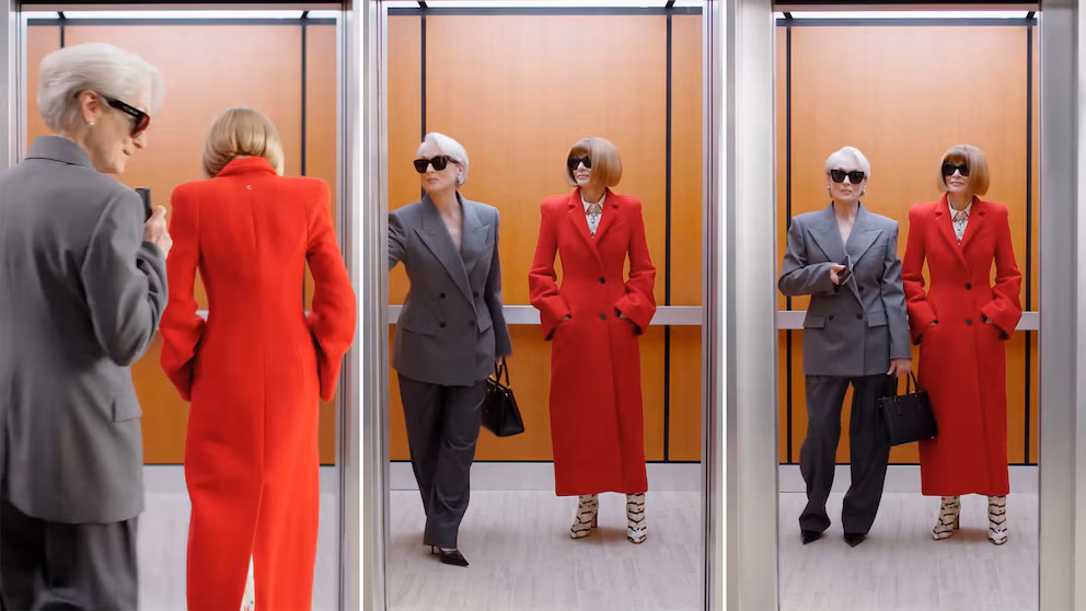 Meryl Streep y Anna Wintour