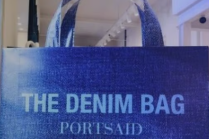PORTSAID IMPULSA SU ACCION SUSTENTABLE THE DENIM BAG RECICLANDO TELA DENIM