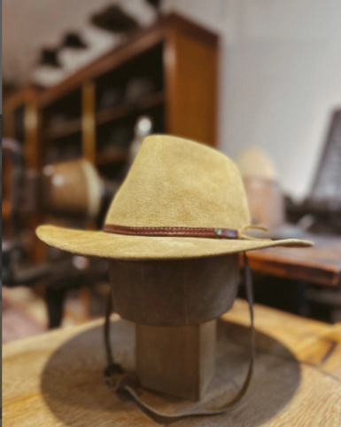 SOMBRERO DE CUERO PECARI LUISITO SOMBREROS CORDOBA