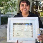 UNA ARTESANA TEXTIL DE JUNIN DE LOS ANDES GANO UN PREMIO EN LA RURAL