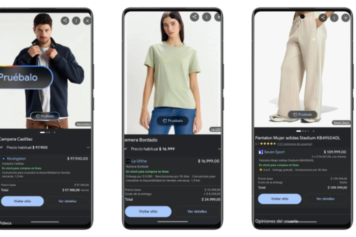 GOOGLE PRESENTA SU PROBADOR VIRTUAL CON INTELIGENCIA ARTIFICIAL