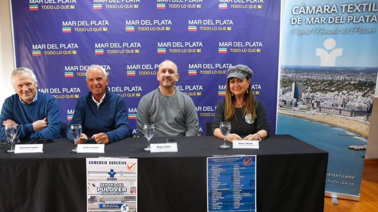 SEMANA DEL PULOVER MARPLATENSE CAMARA TEXTIL DE MAR DEL PLATA