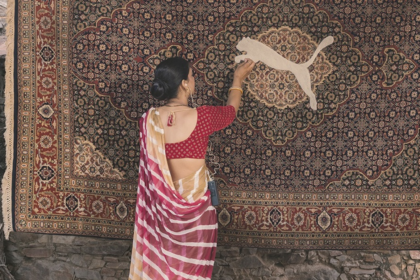 PUMA crea una colección de alfombras artesanales inspirada en la tradición textil de India junto a Jaipur Rugs