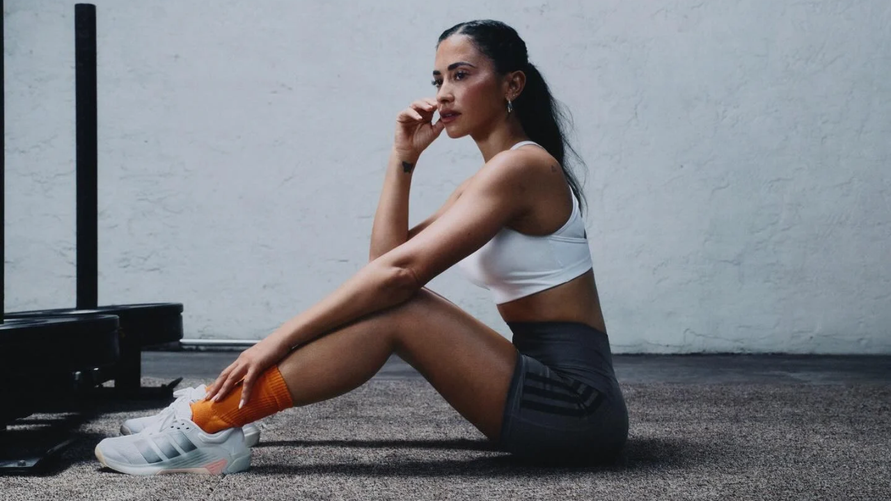 Adidas elige nuevamente a Antonela Roccuzzo para su lรญnea de Sportswear