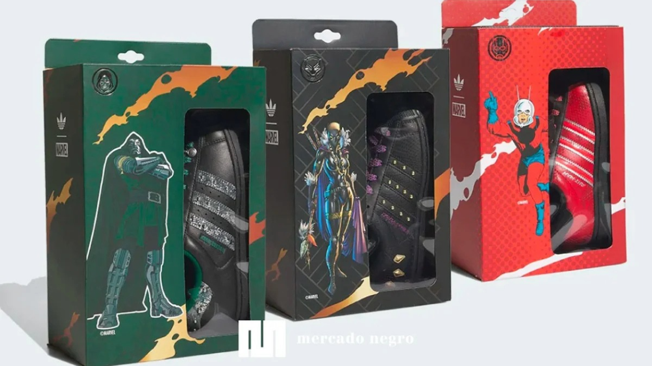 Adidas y Marvel lanzan una colección de zapatillas inspirada en Avengers Doomsday